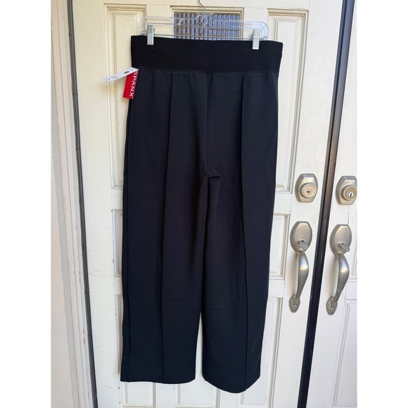 Spanx AirEssentials Luxe Straight Leg Pant Very Black Womens Size XL NWT - Picture 9 of 9